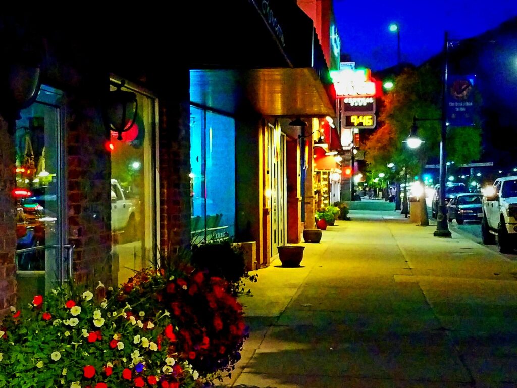 A welcoming main street in the communities we serve