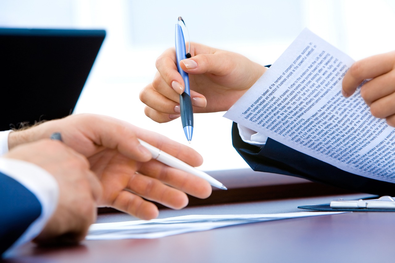 A commercial property closing handled by Title Resources Inc.