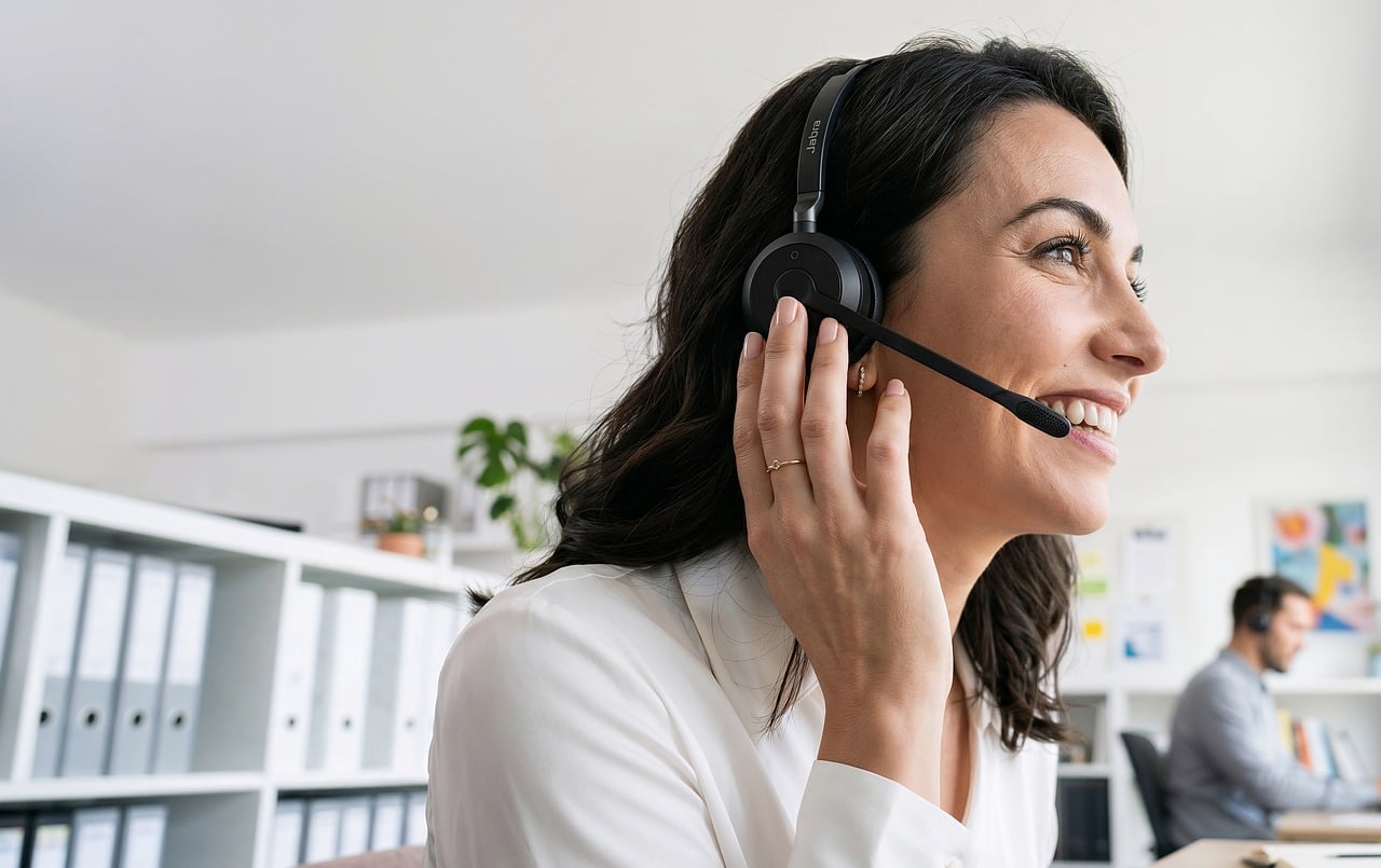 A support specialist answering title questions