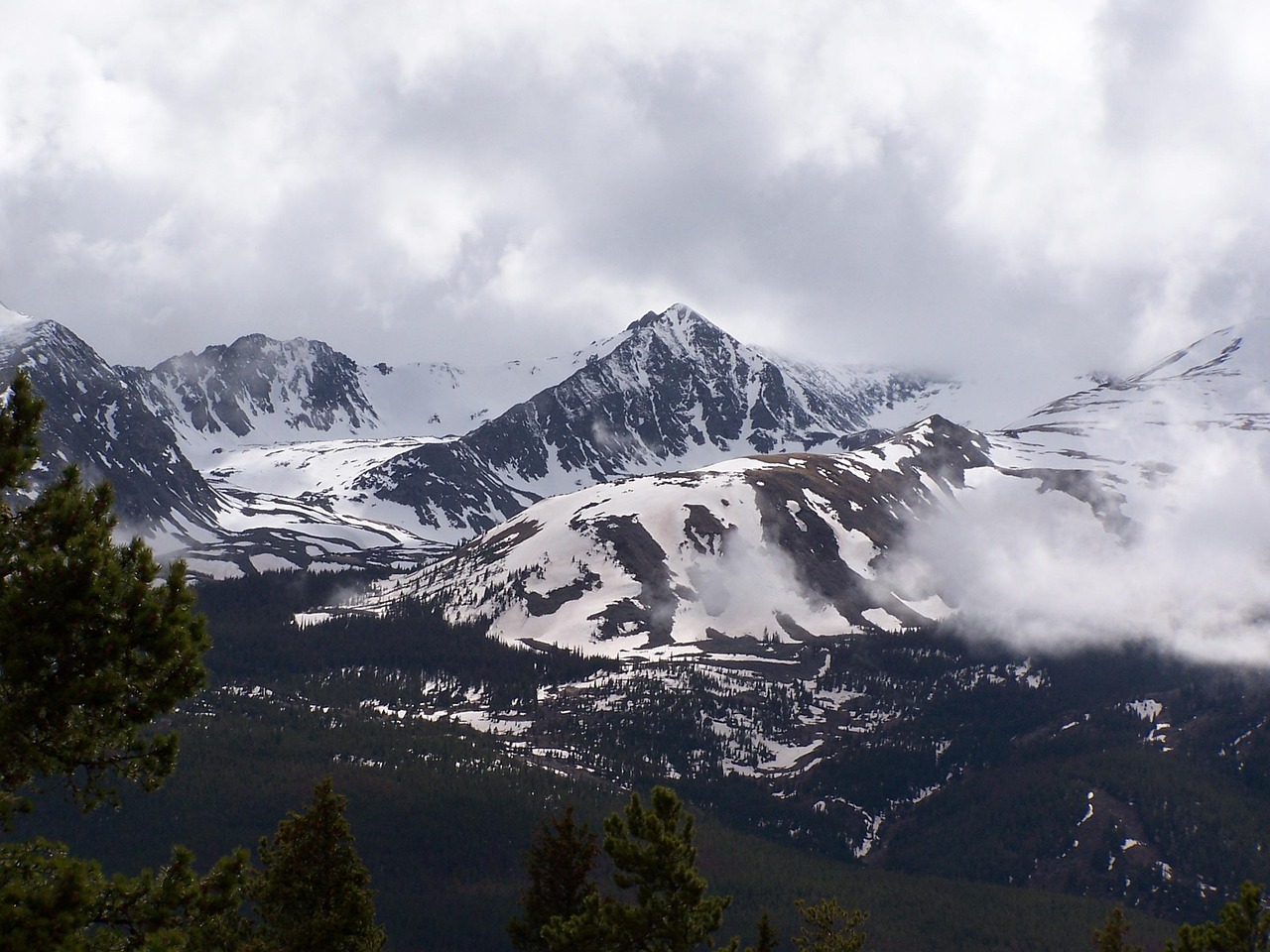 The Rocky Mountains in Colorado